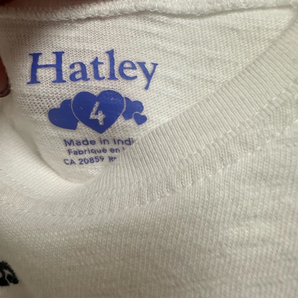 Hatley Girls SZ 4 Unicorn Rollerskating Disco Boxy Tee Rainbow - Picture 4 of 4